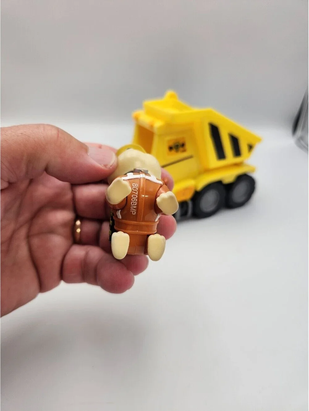 Paw Patrol Rubble Ultimate Rescue Construction Dump Truck & Bulldozer Toy D3